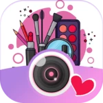 perfect beauty camera makeover android application logo